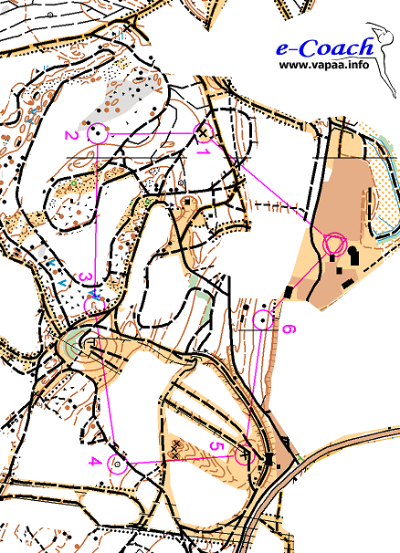 Reitinvalintatunneli Maastoharjoitus 3 eri rataa 1,4 3,2 km Valkoiset alueet