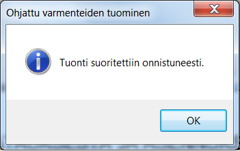 Asteri Monipankki KÄYTTÖOHJEET 17/41 (9) Paina Seuraava.