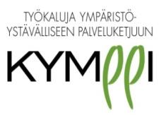 Meneillään olevia projekteja 2013 Kestävä kehitys: Kymppi-hanke, Työkaluja ympäristöystävälliseen palveluketjuun