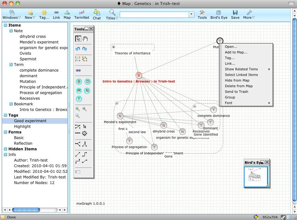 forms used for notes operations on