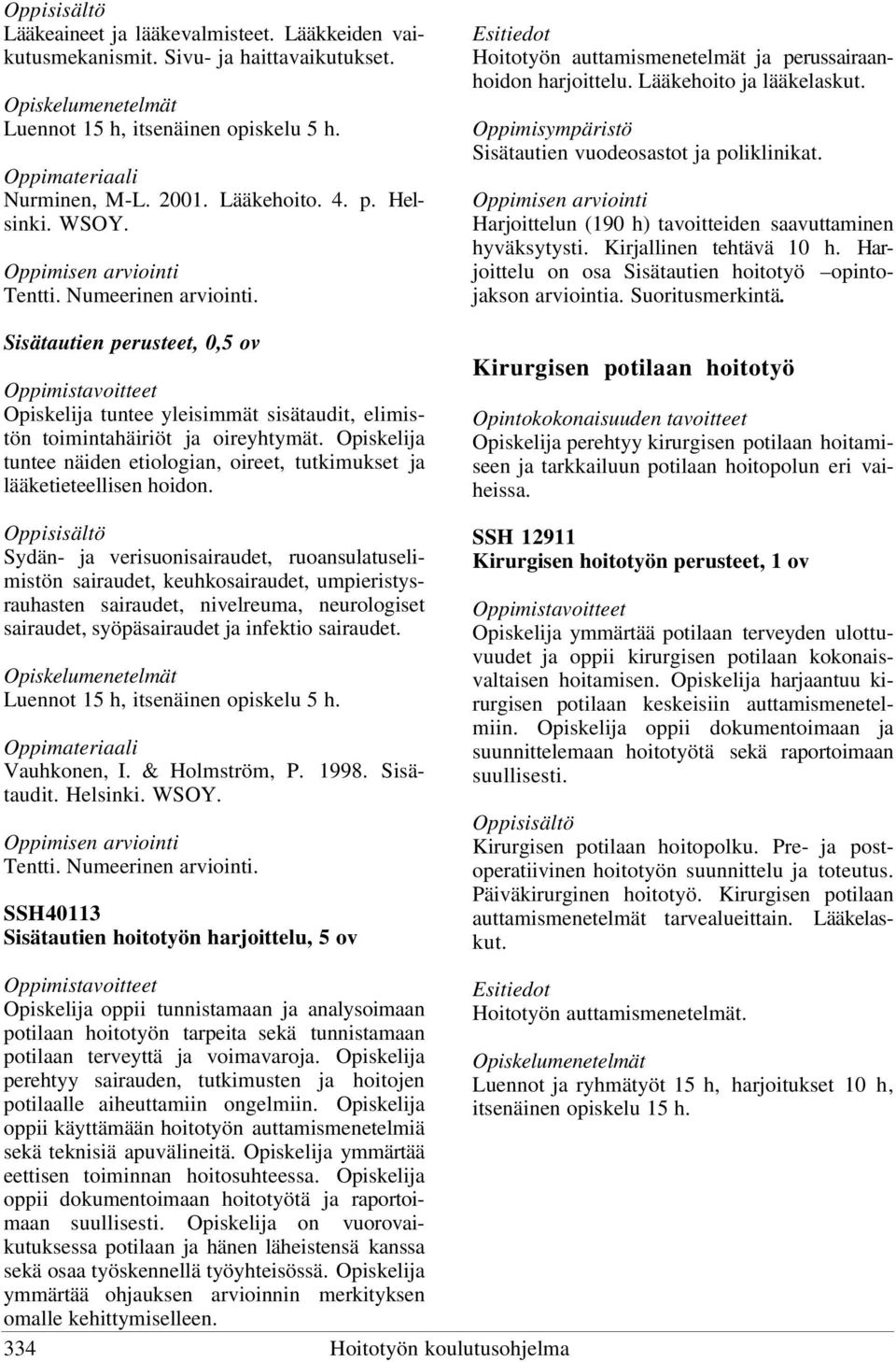 Sydän- ja verisuonisairaudet, ruoansulatuselimistön sairaudet, keuhkosairaudet, umpieristysrauhasten sairaudet, nivelreuma, neurologiset sairaudet, syöpäsairaudet ja infektio sairaudet.
