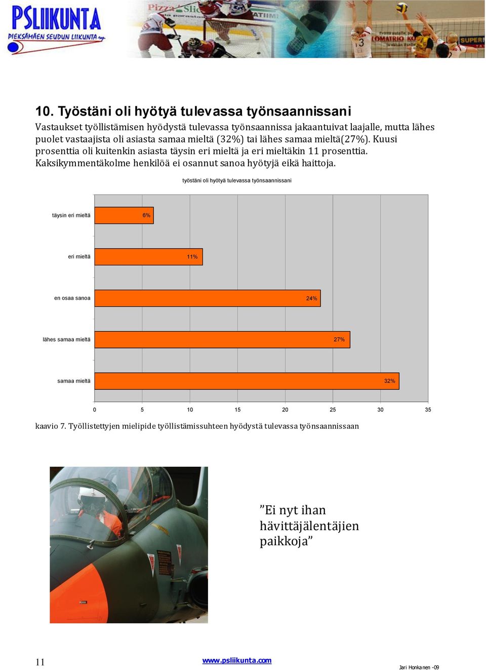 Kaksikymmentäkolme henkilöä ei osannut sanoa hyötyjä eikä haittoja.