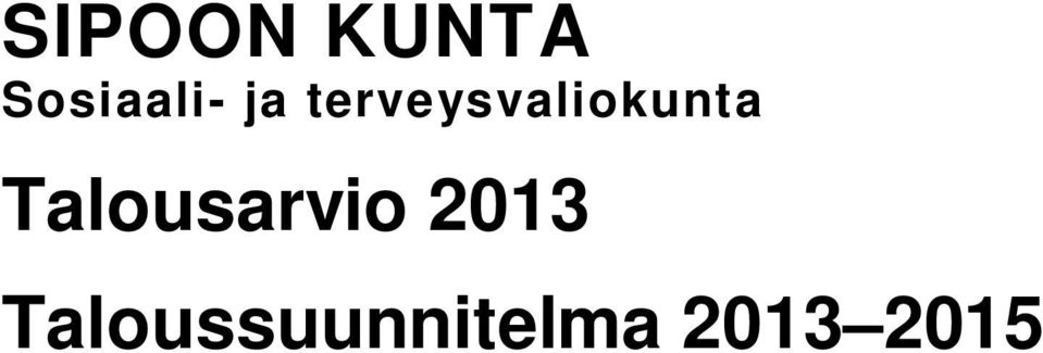 terveysvaliokunta