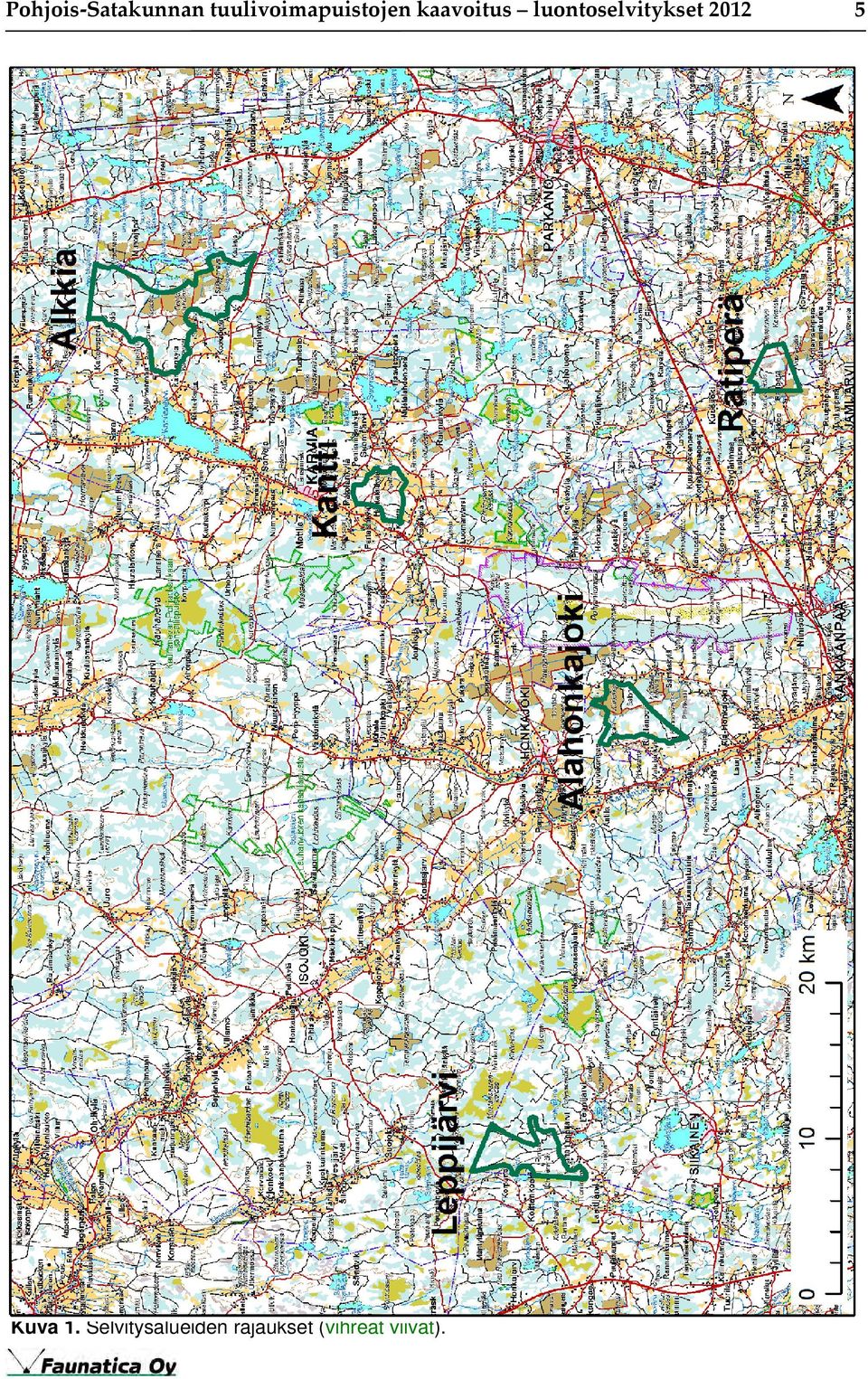 luontoselvitykset 2012 5 Kuva 1.