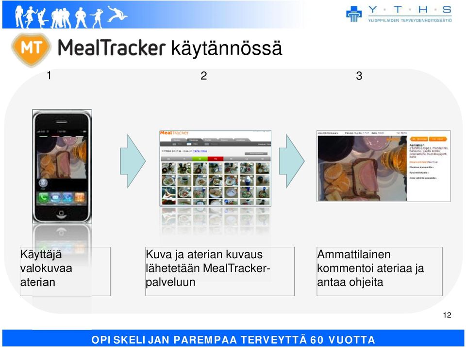 MealTrackerpalveluun Ammattilainen kommentoi