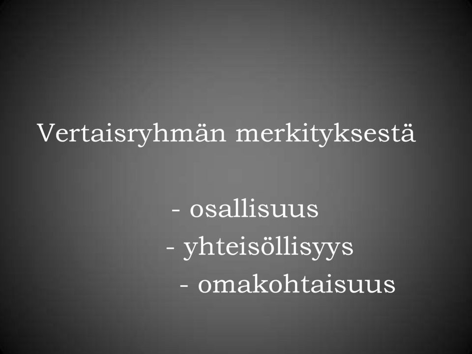 osallisuus -