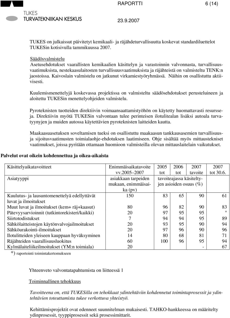 valmisteltu TENK:n jaostoissa. Kaivoslain valmistelu on jatkunut virkamiestyöryhmässä. Näihin on osallistuttu aktiivisesti.