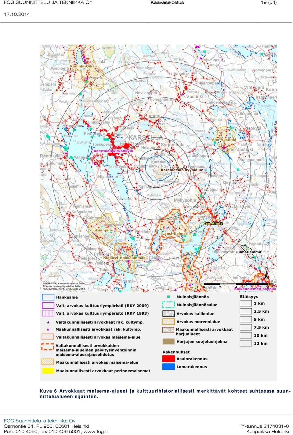 maisema-alueet ja kulttuurihistoriallisesti