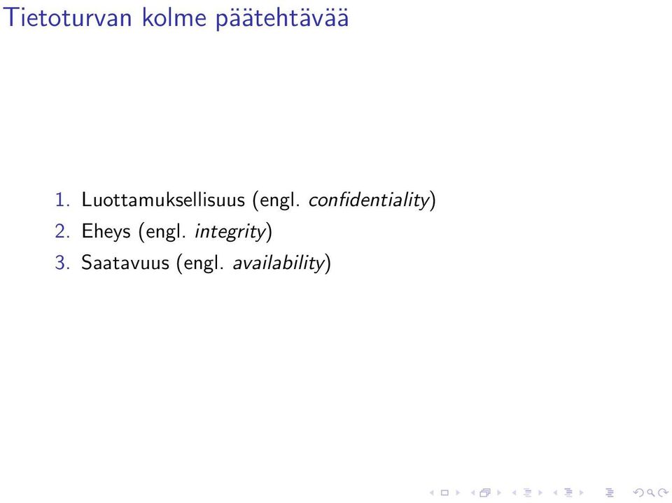 confidentiality) 2. Eheys (engl.