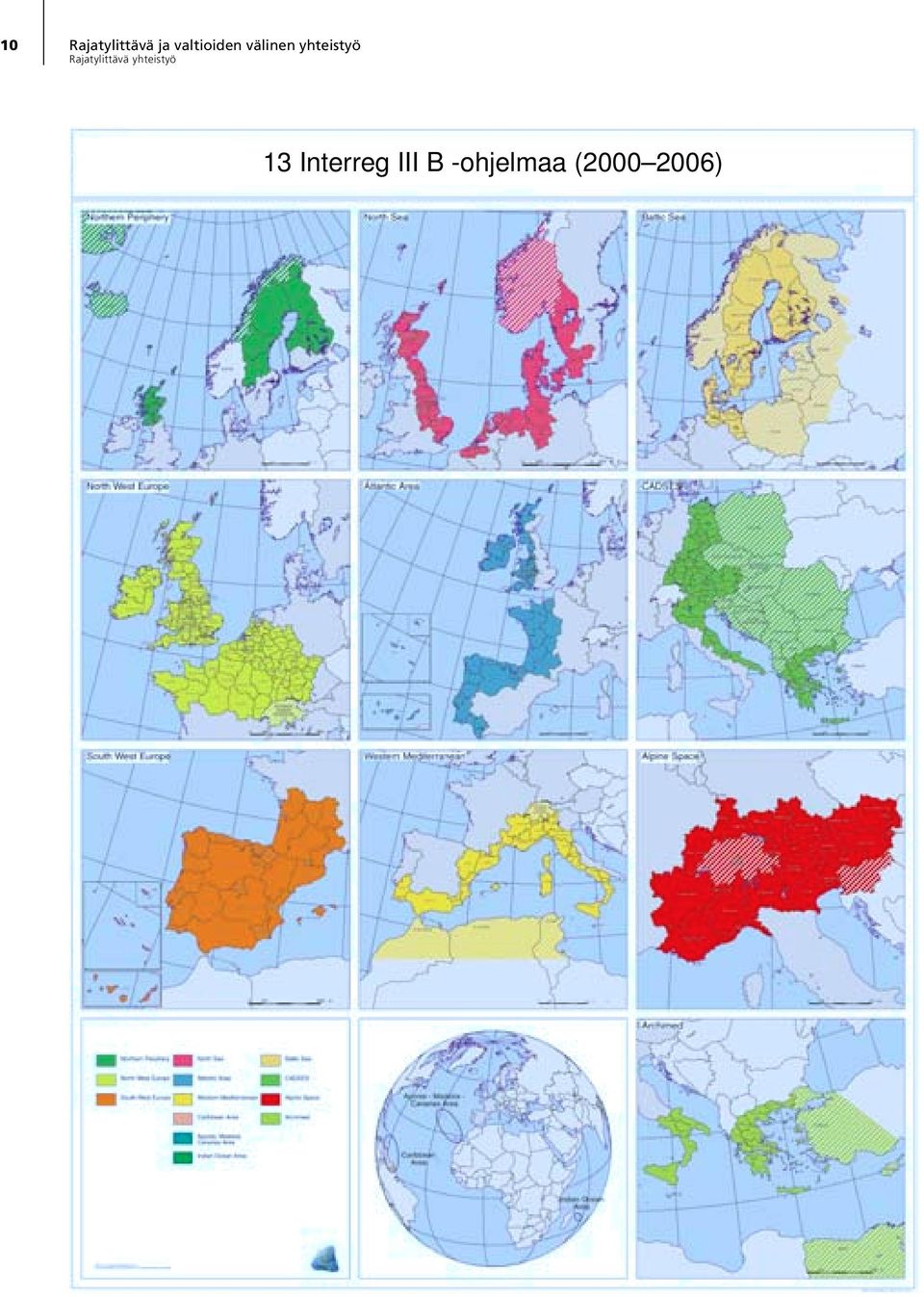 yhteistyö 13 Interreg