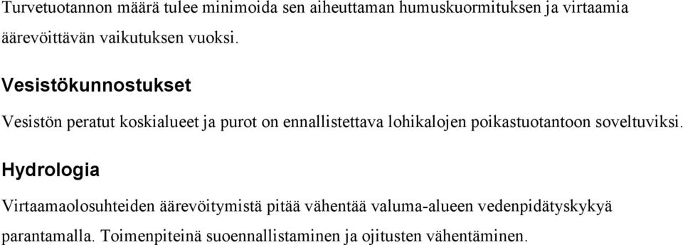 humuskuormituksen ja