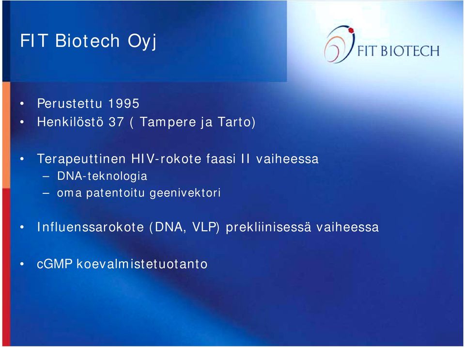 DNA-teknologia oma patentoitu geenivektori