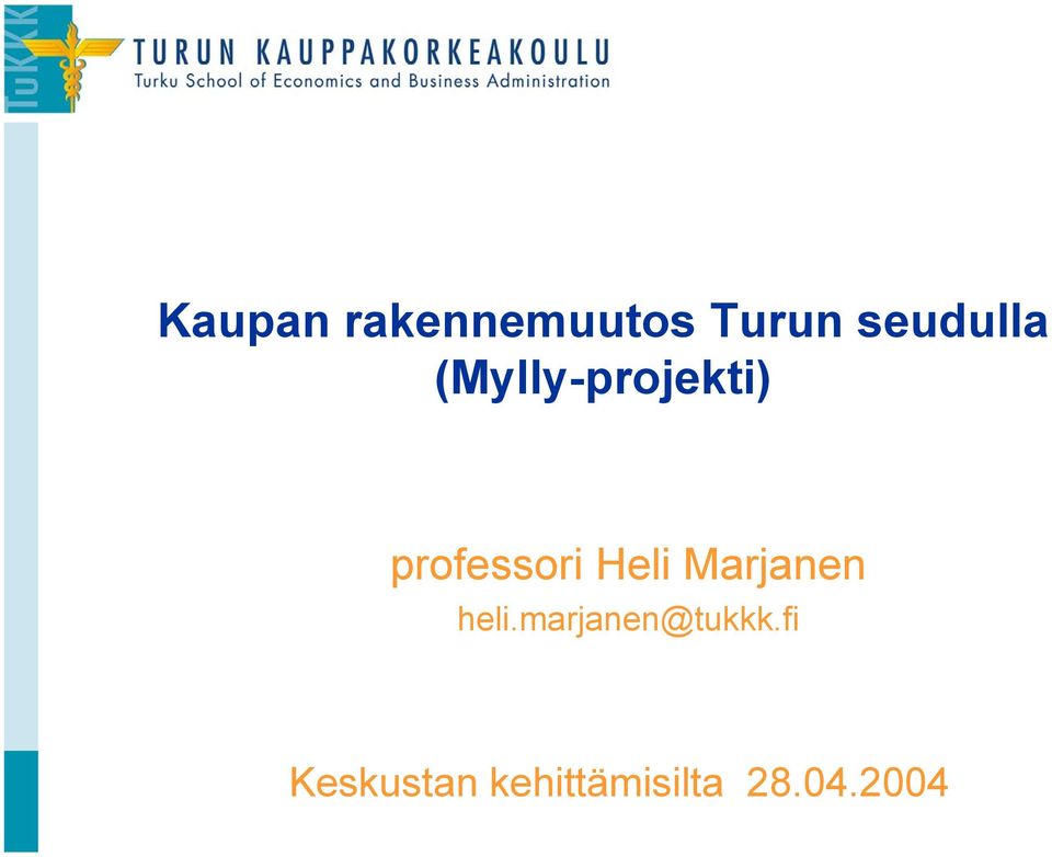 professori Heli Marjanen heli.