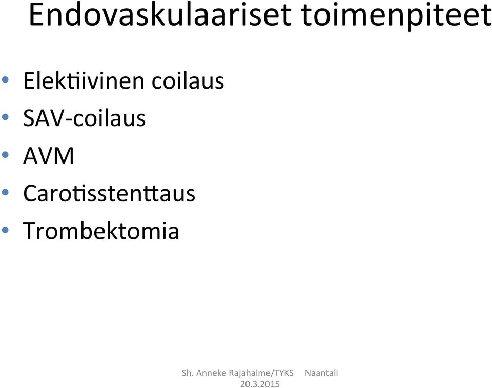 ElekAivinen coilaus