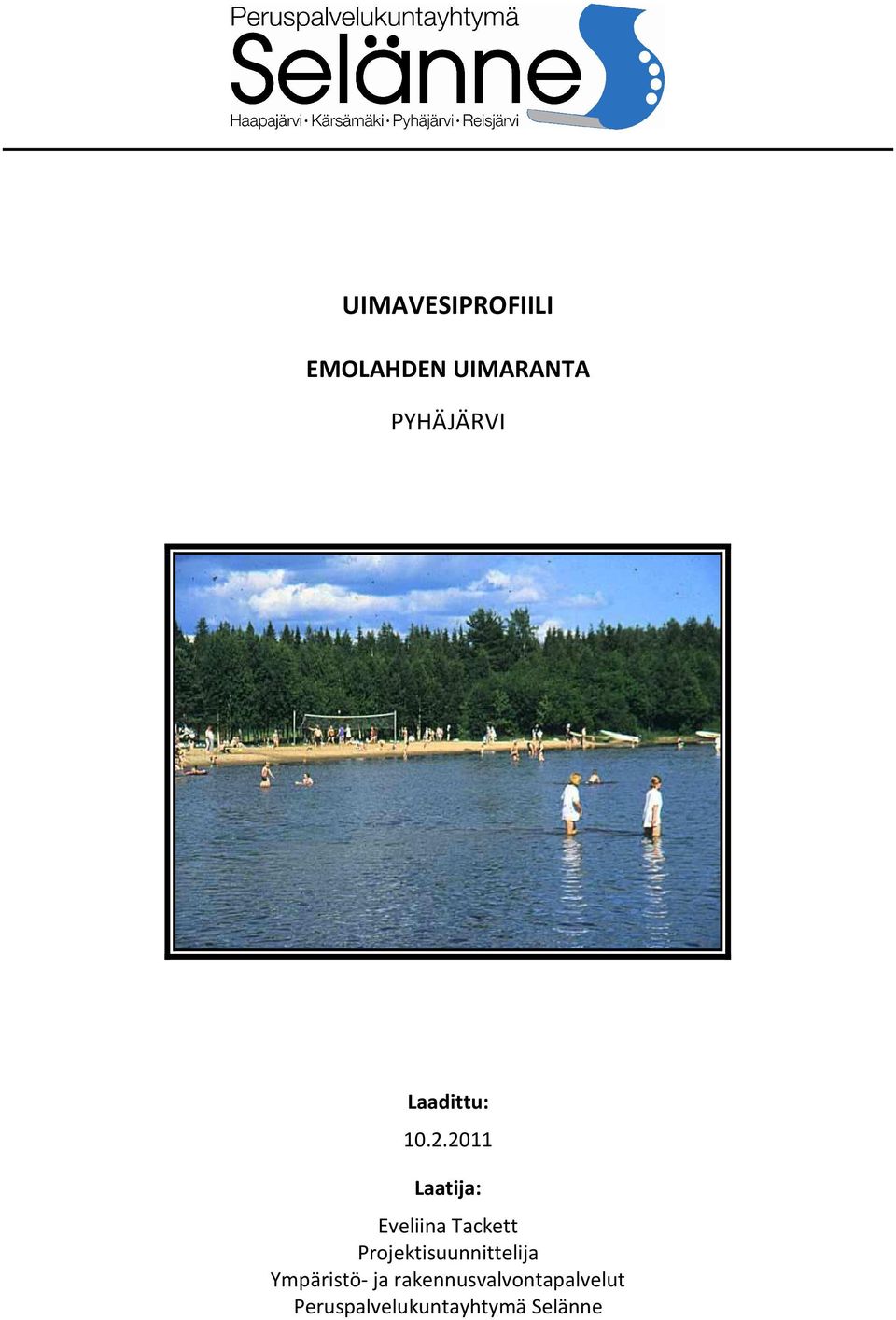 Projektisuunnittelija Ympäristö- ja