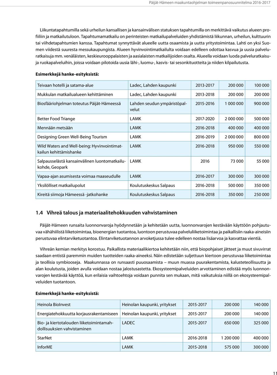 Tapahtumat synnyttävät alueelle uutta osaamista ja uutta yritystoimintaa. Lahti on yksi Suomen viidestä suuresta messukaupungista.