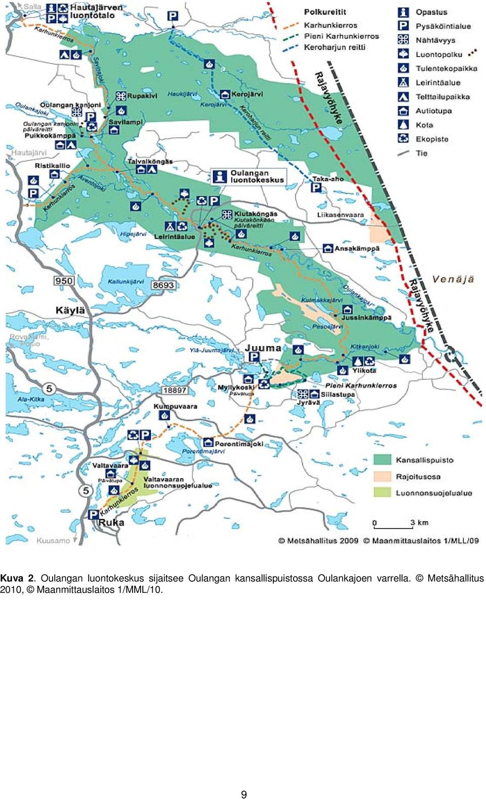 Oulangan kansallispuistossa