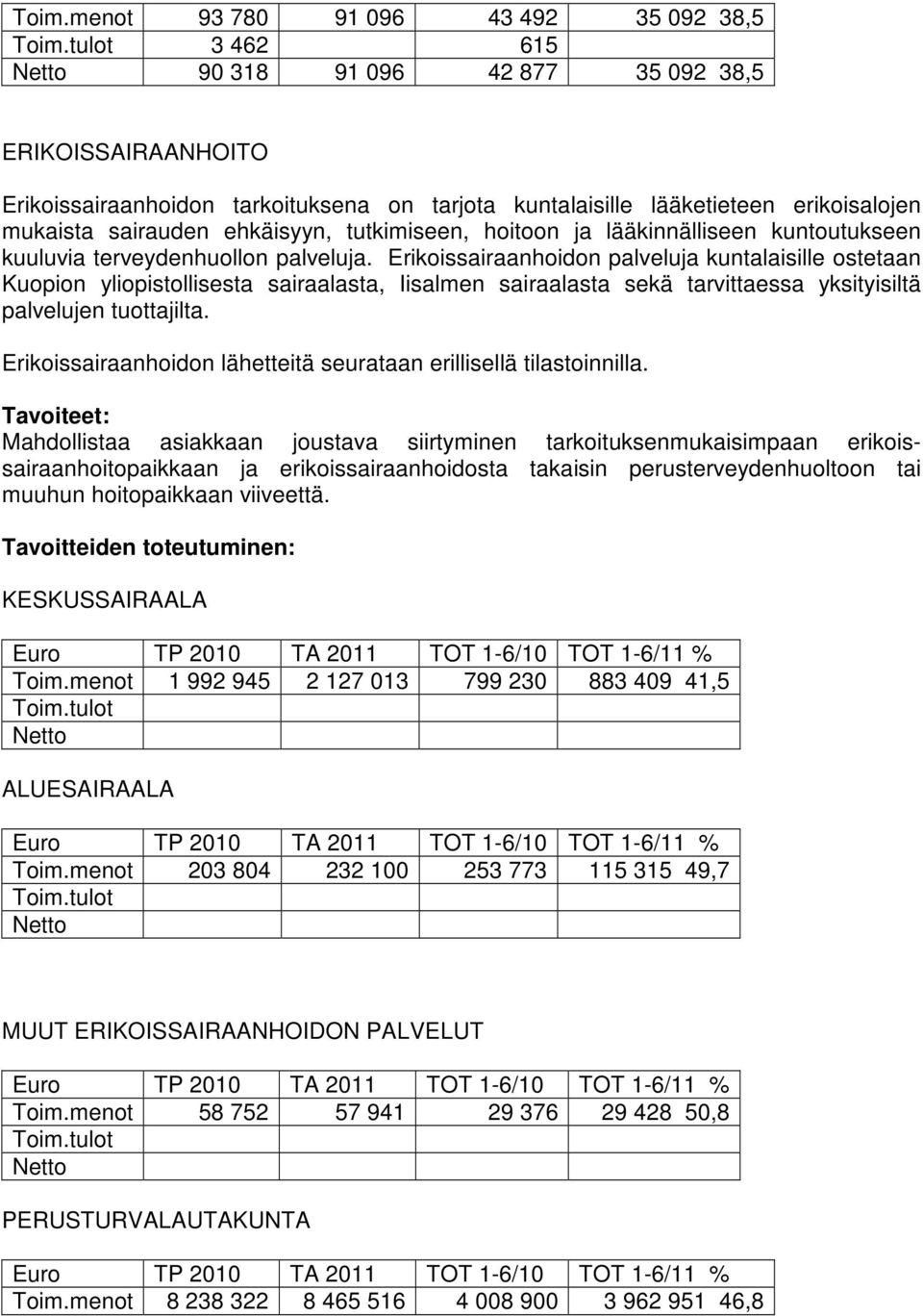 tutkimiseen, hoitoon ja lääkinnälliseen kuntoutukseen kuuluvia terveydenhuollon palveluja.