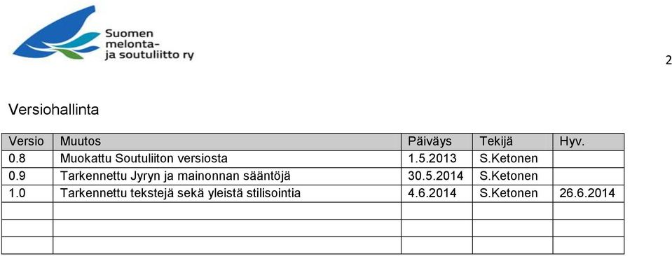 9 Tarkennettu Jyryn ja mainonnan sääntöjä 30.5.2014 S.