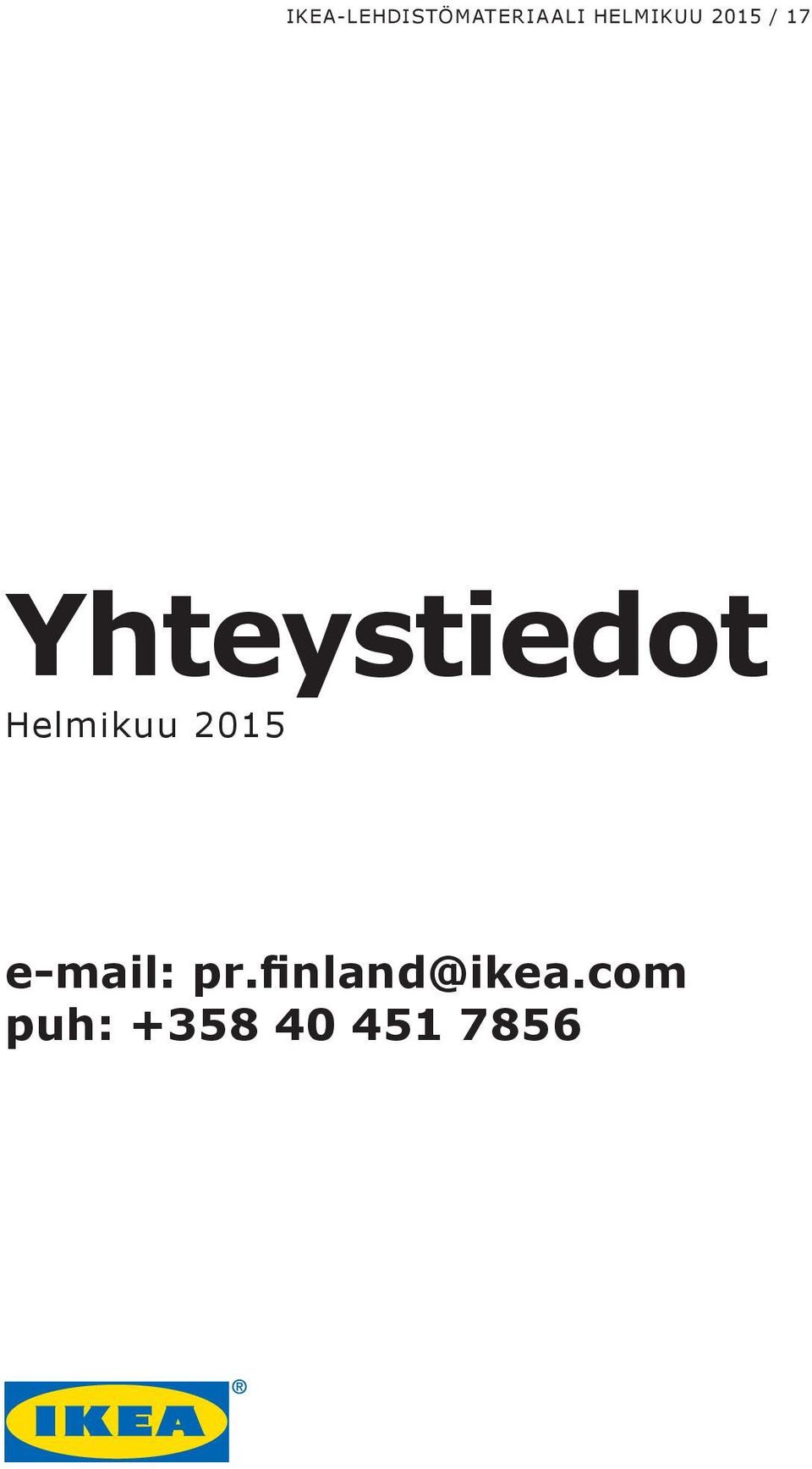 Helmikuu e-mail: pr.