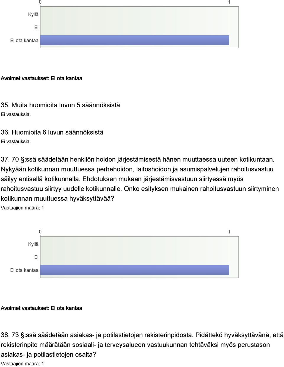 Nykyään kotikunnan muuttuessa perhehoidon, laitoshoidon ja asumispalvelujen rahoitusvastuu säilyy entisellä kotikunnalla.