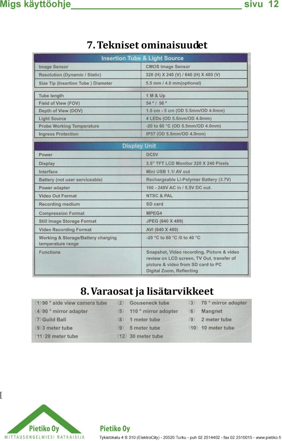 Tekniset