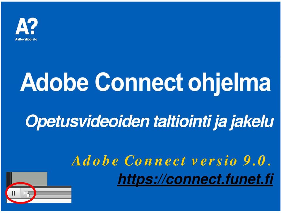 Adobe Connect versio