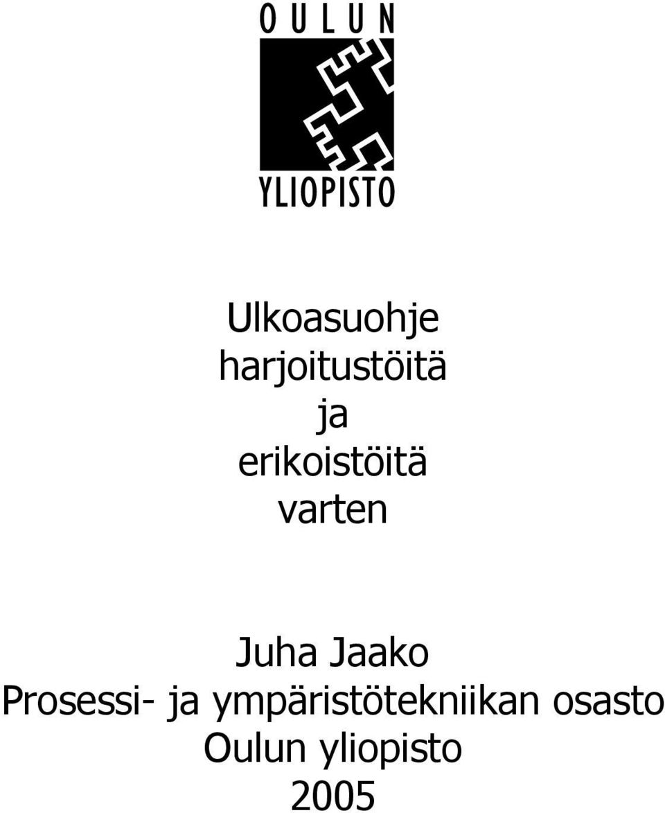 Jaako Prosessi- ja