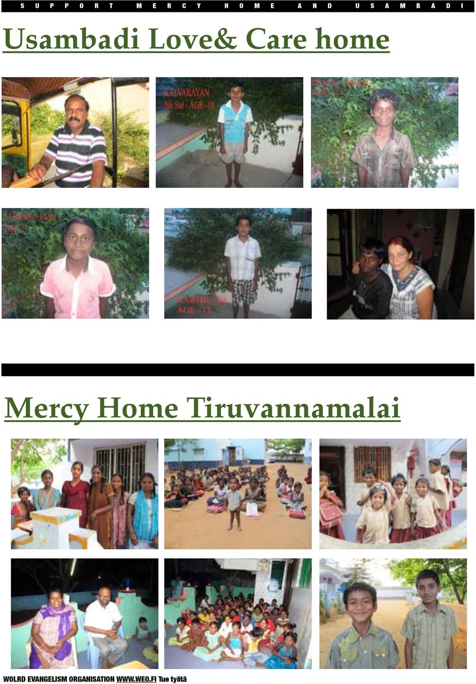 home Mercy Home Tiruvannamalai WOLRD