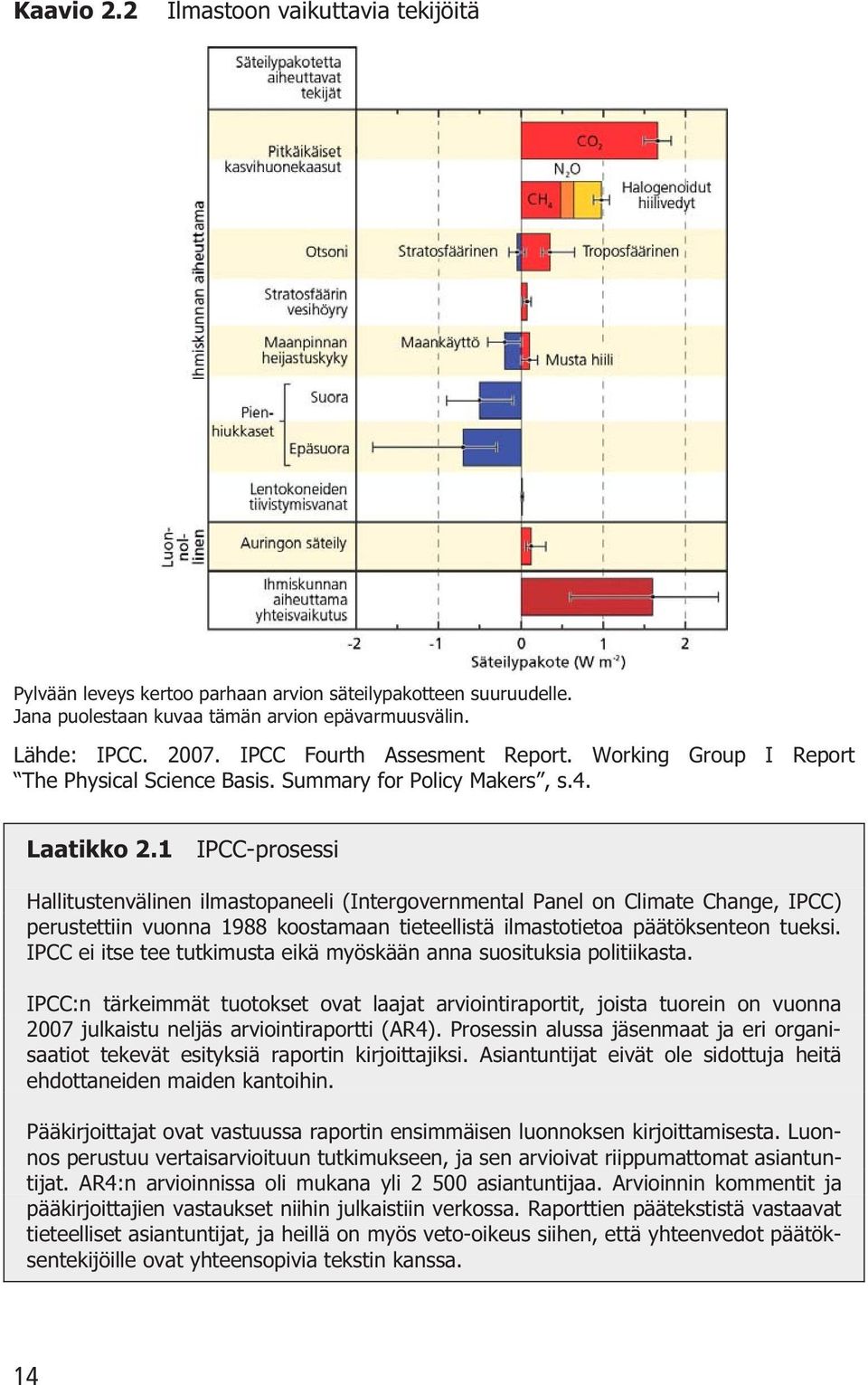 1 IPCC-prosessi Hallitustenvälinen ilmastopaneeli (Intergovernmental Panel on Climate Change, IPCC) perustettiin vuonna 1988 koostamaan tieteellistä ilmastotietoa päätöksenteon tueksi.