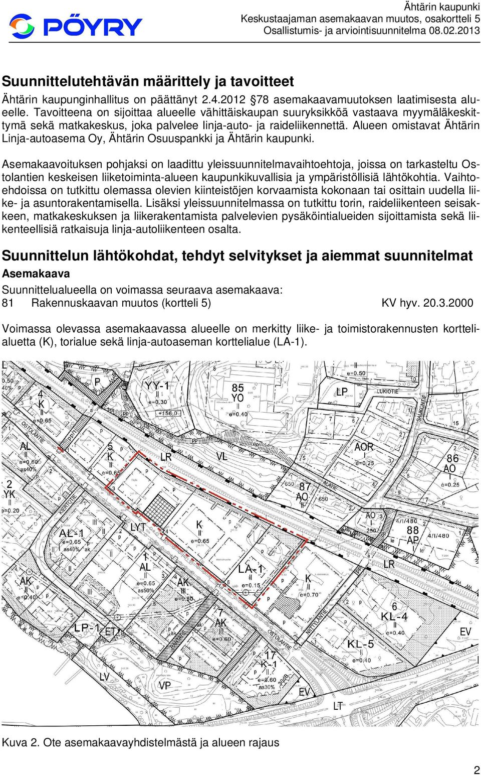 Alueen omistavat Ähtärin Linja-autoasema Oy, Ähtärin Osuuspankki ja.