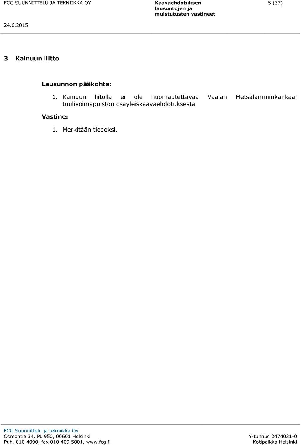 Metsälamminkankaan tuulivoimapuiston