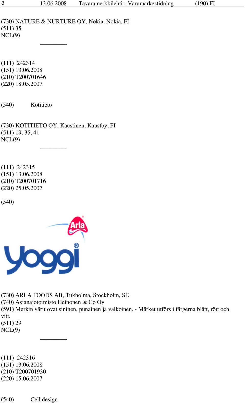 T200701646 (220) 18.05.
