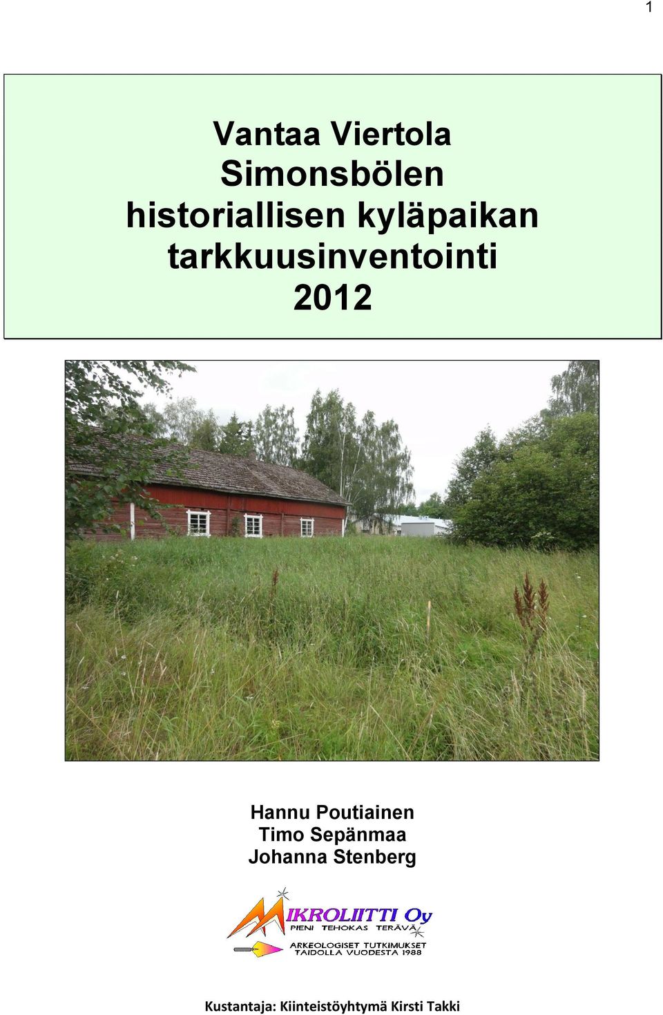 tarkkuusinventointi 2012 Hannu Poutiainen