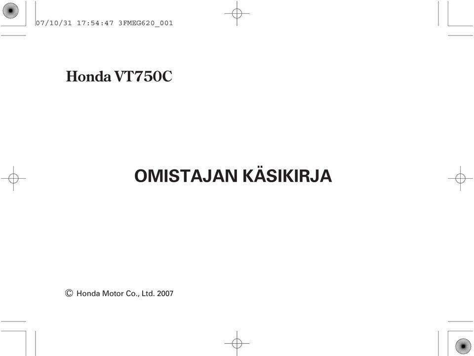 VT750C OMSTAJAN