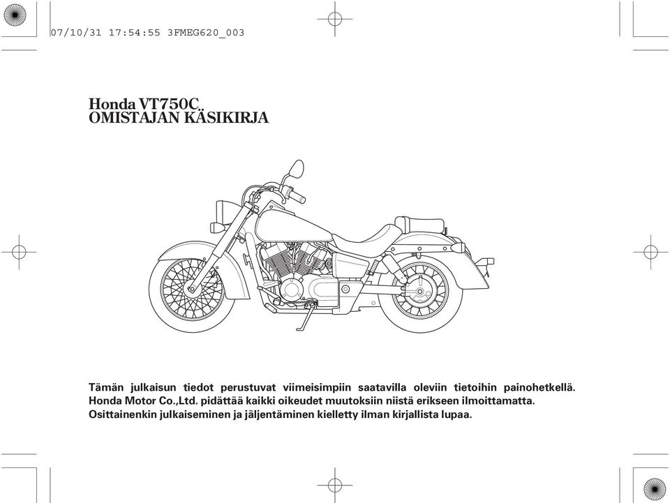 Honda Motor Co.,Ltd.