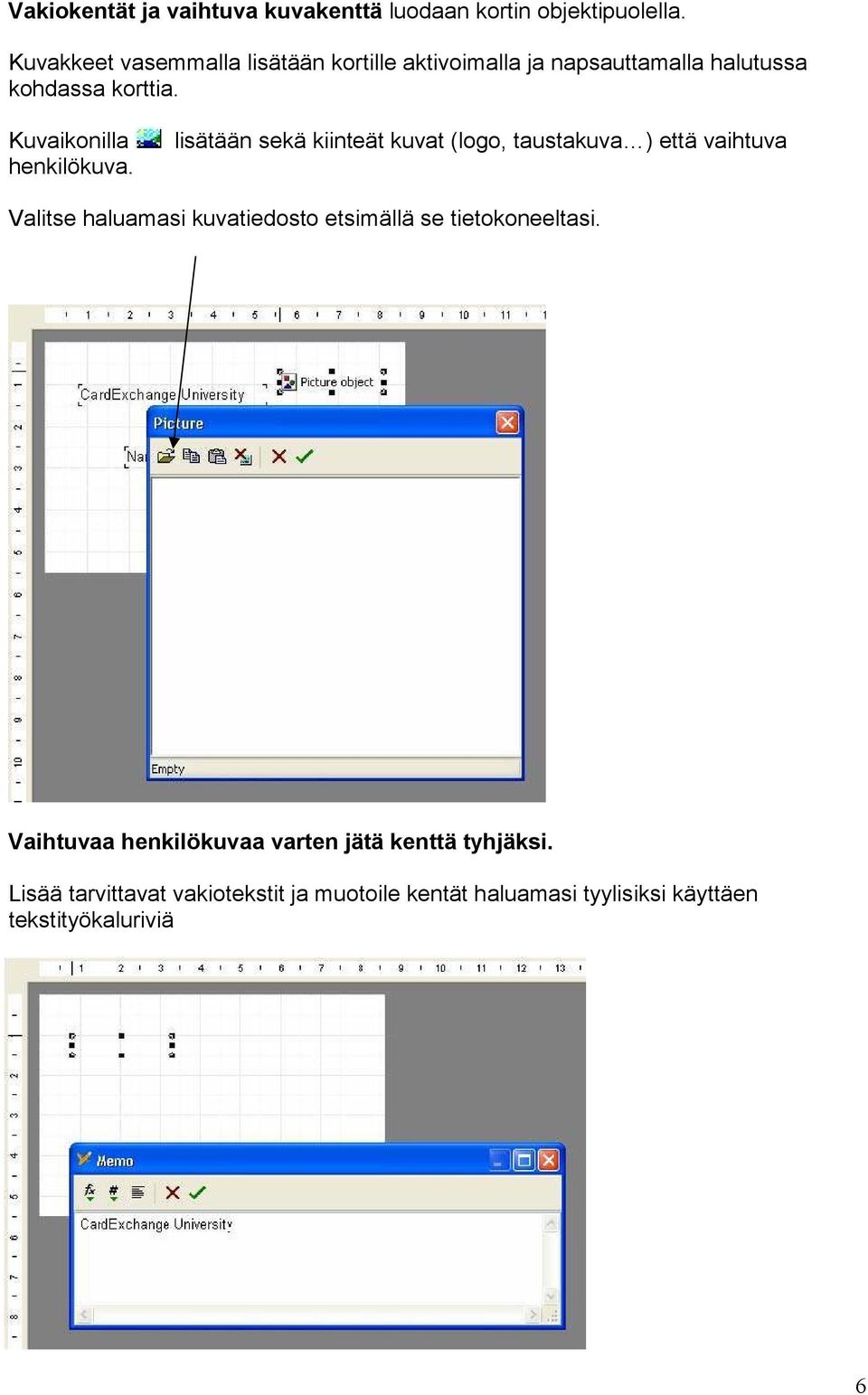 Kuvaikonilla henkilökuva.