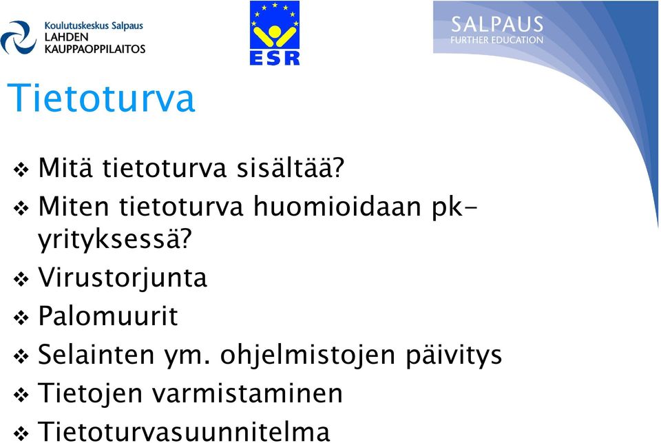 Virustorjunta Palomuurit Selainten ym.