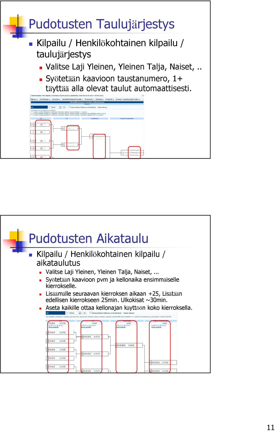 Pudotusten Aikataulu Kilpailu / Henkilökohtainen kilpailu / aikataulutus Valitse Laji Yleinen, Yleinen Talja, Naiset,.