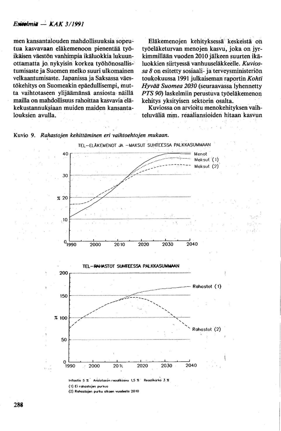 Suomen melko suuri ulkomainen velkaantumisaste.