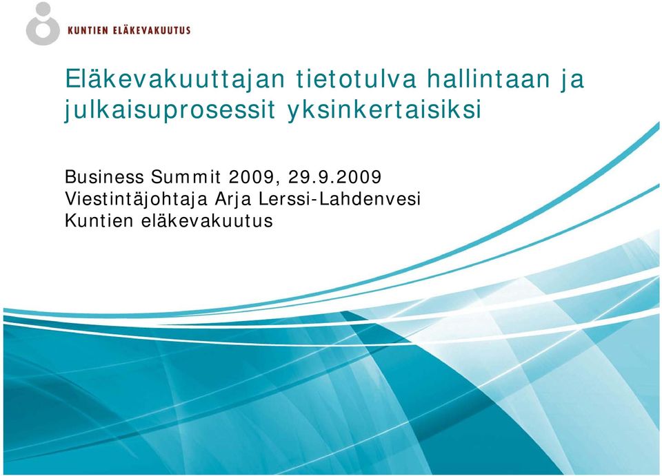 Business Summit 2009,