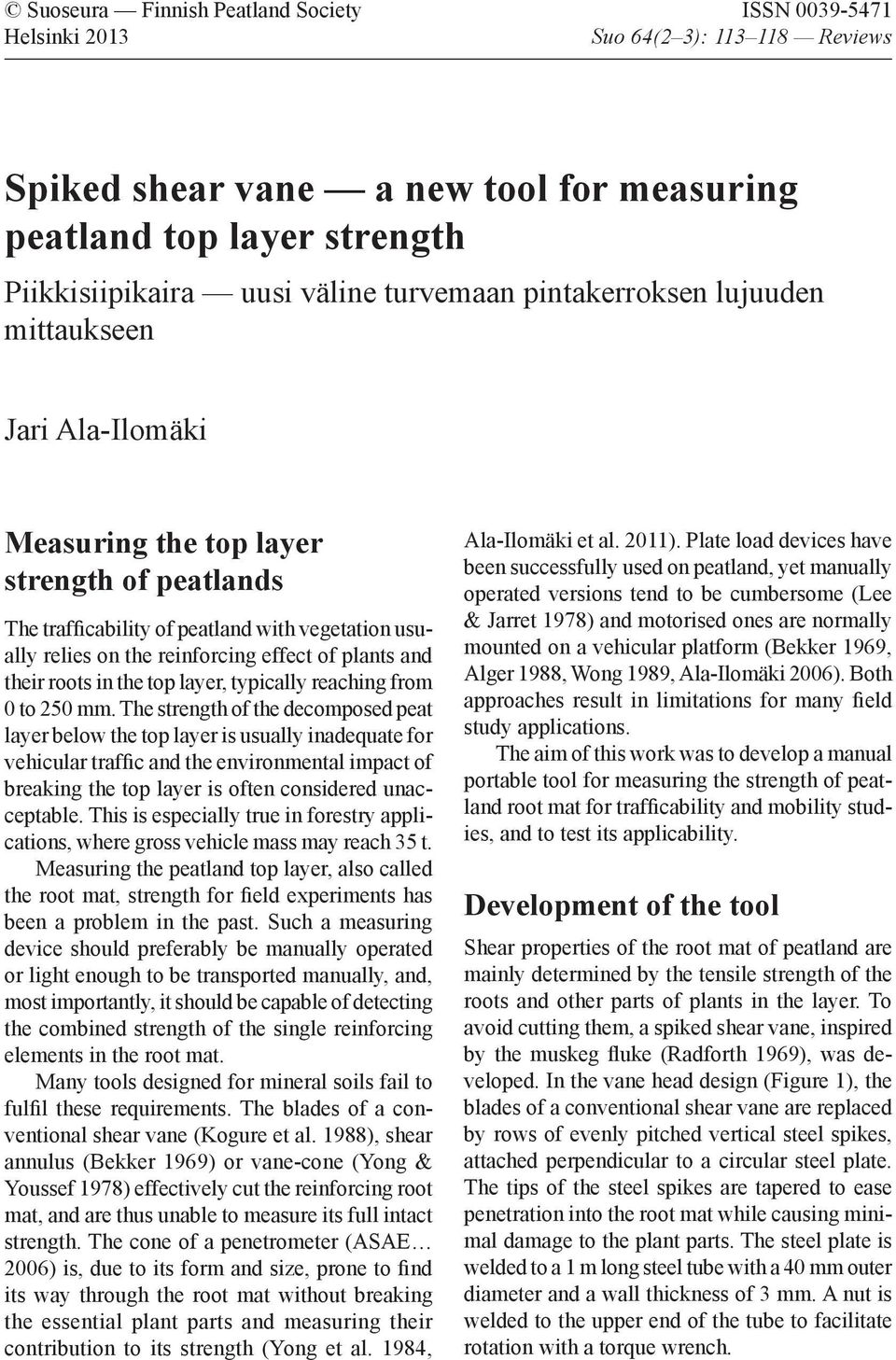 on the reinforcing effect of plants and their roots in the top layer, typically reaching from 0 to 250 mm.