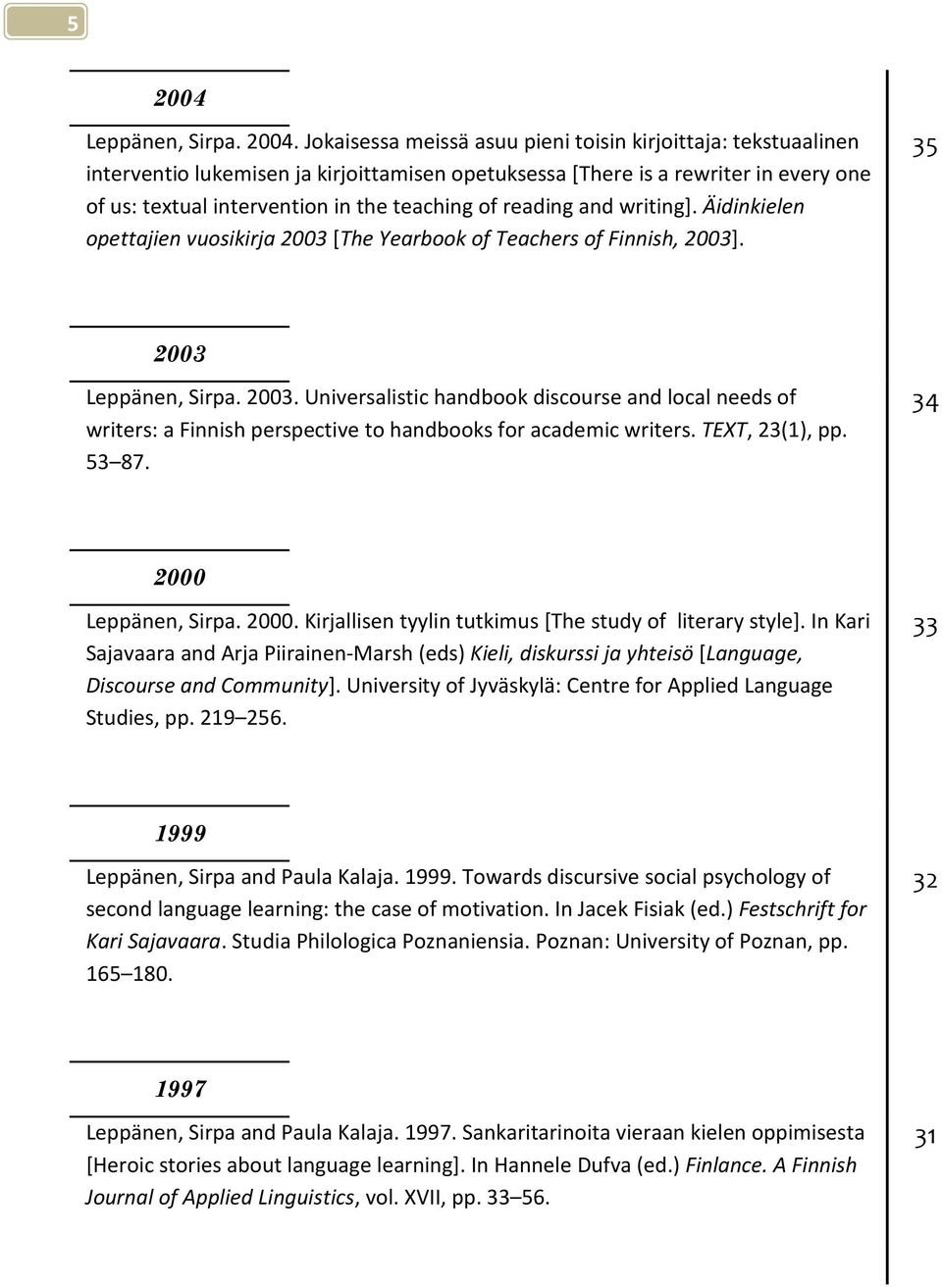 Jokaisessa meissä asuu pieni toisin kirjoittaja: tekstuaalinen interventio lukemisen ja kirjoittamisen opetuksessa [There is a rewriter in every one of us: textual intervention in the teaching of