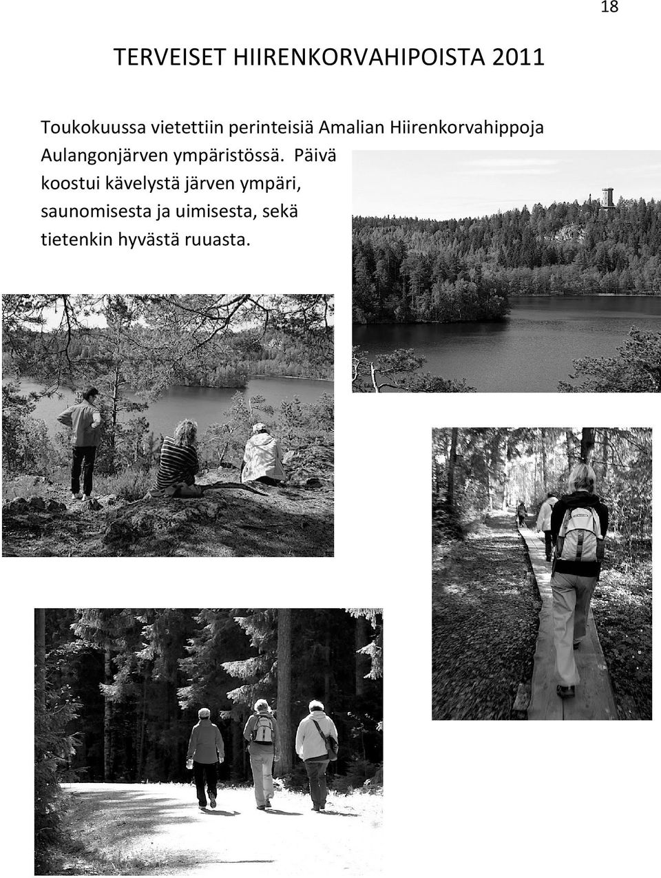 Aulangonjärven ympäristössä.