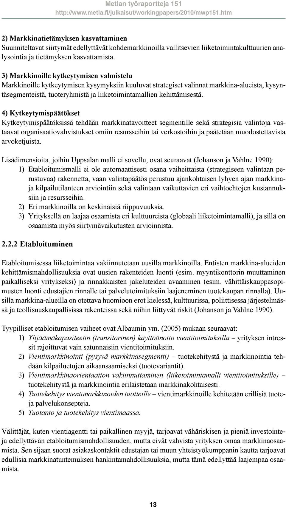 kehittämisestä.