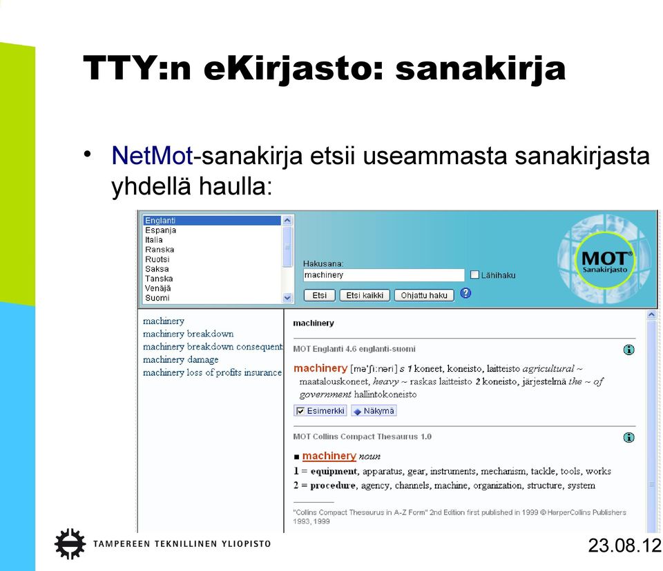 NetMot- etsii