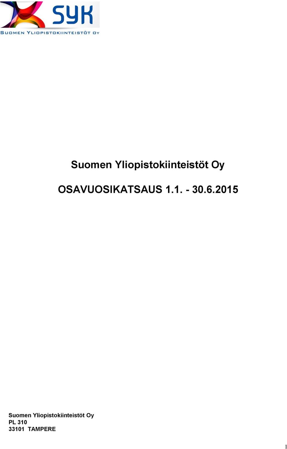 6.2015  Oy PL 310 33101