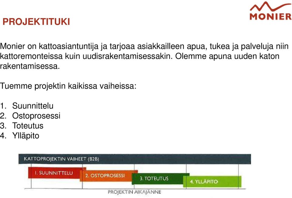 uudisrakentamisessakin. Olemme apuna uuden katon rakentamisessa.