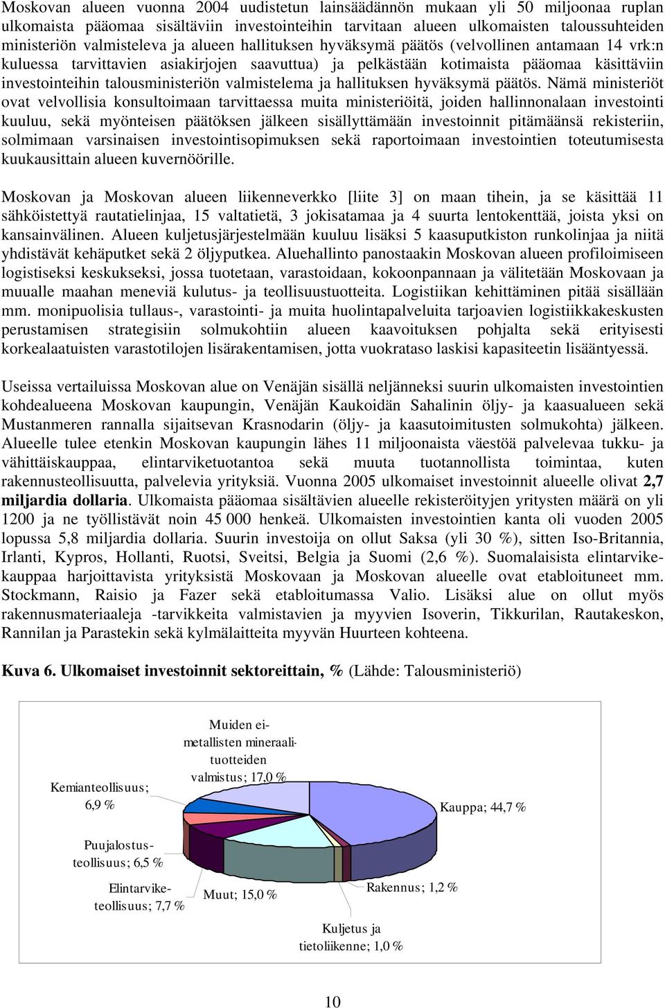 talousministeriön valmistelema ja hallituksen hyväksymä päätös.