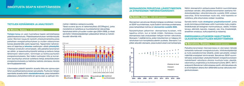 saavuttaa. Siinä korostetaan myös sitä, mitä haasteita on voitettava, jotta sitoumuksia voidaan noudattaa. TIETOJEN KERÄÄMINEN JA ANALYSOINTI Worms, Saksa, n.